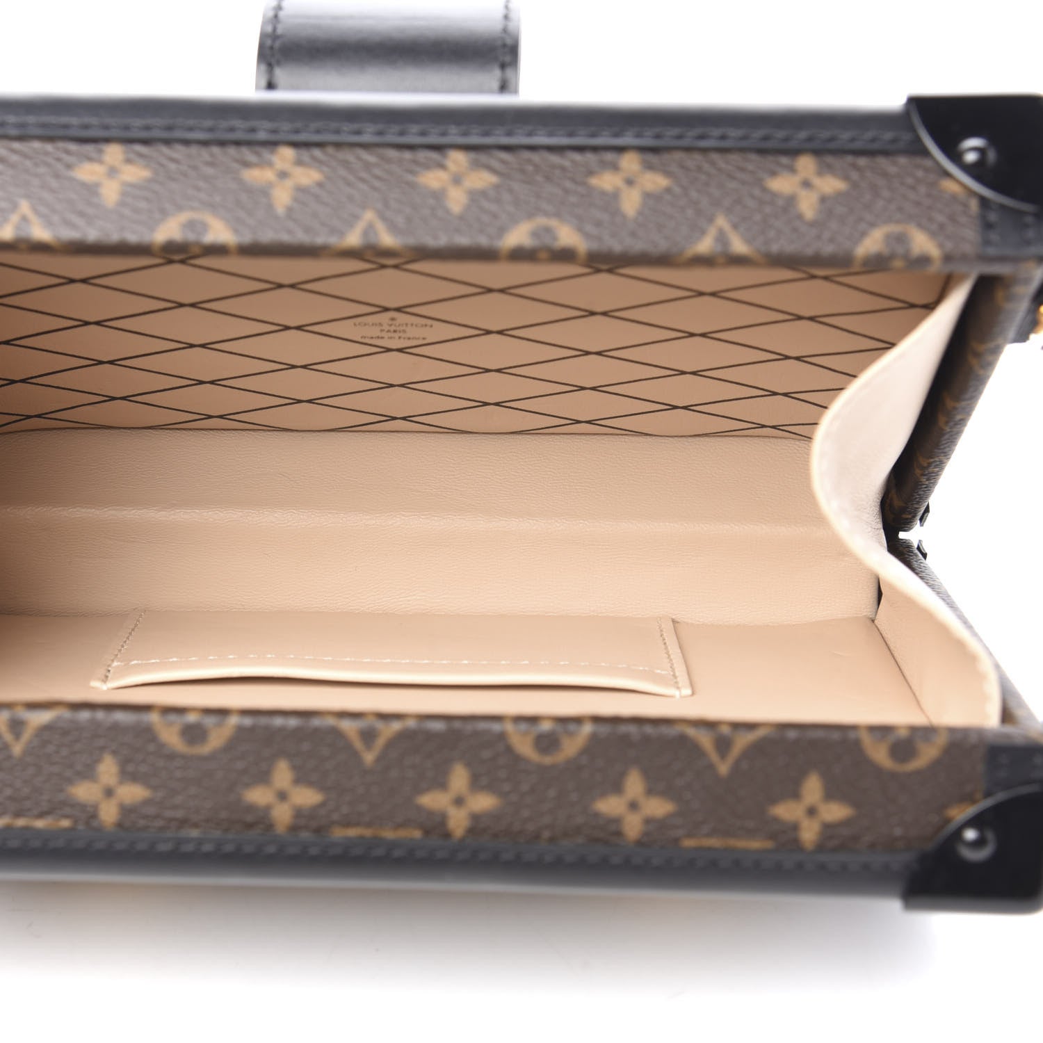 Louis Vuitton Monogram Petite Malle Black 5 of 10