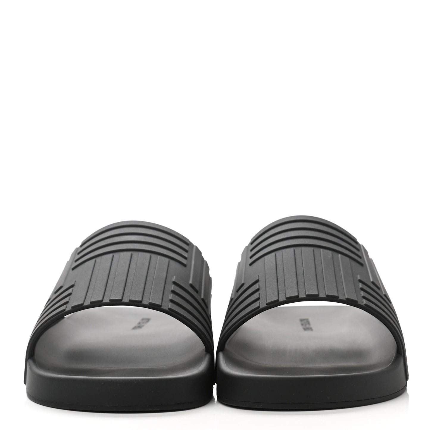 Rubber Mens The Slider Sandals 45 Black
