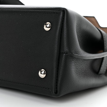 Louis Vuitton Calfskin Lockme Ever BB Black 10 of 11