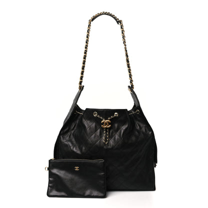 Chanel Caviar Quilted Medium Chanel 25 Handbag Black 3 of 11