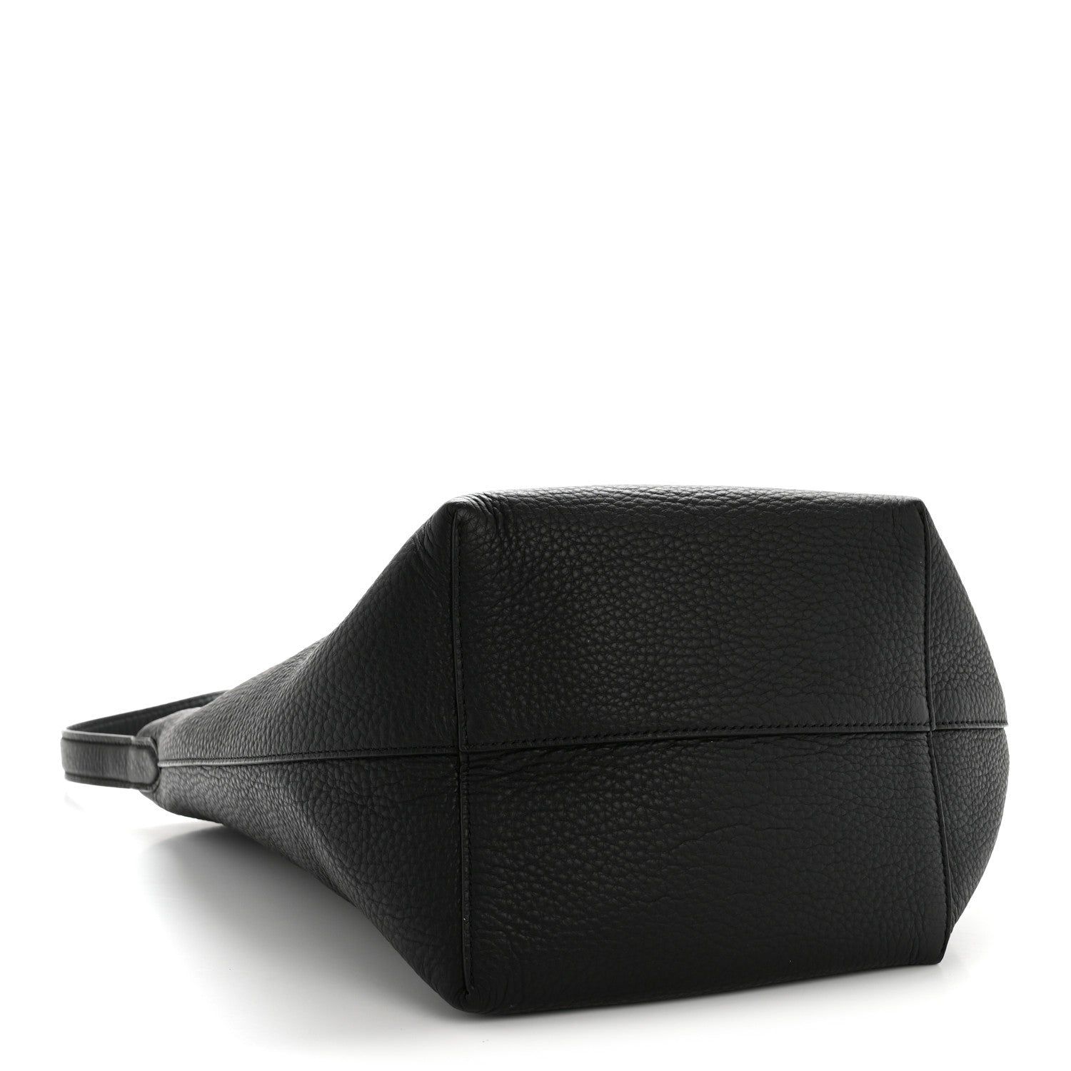 The Row Grained Calfskin Medium N/S Park Tote Black 4 of 11