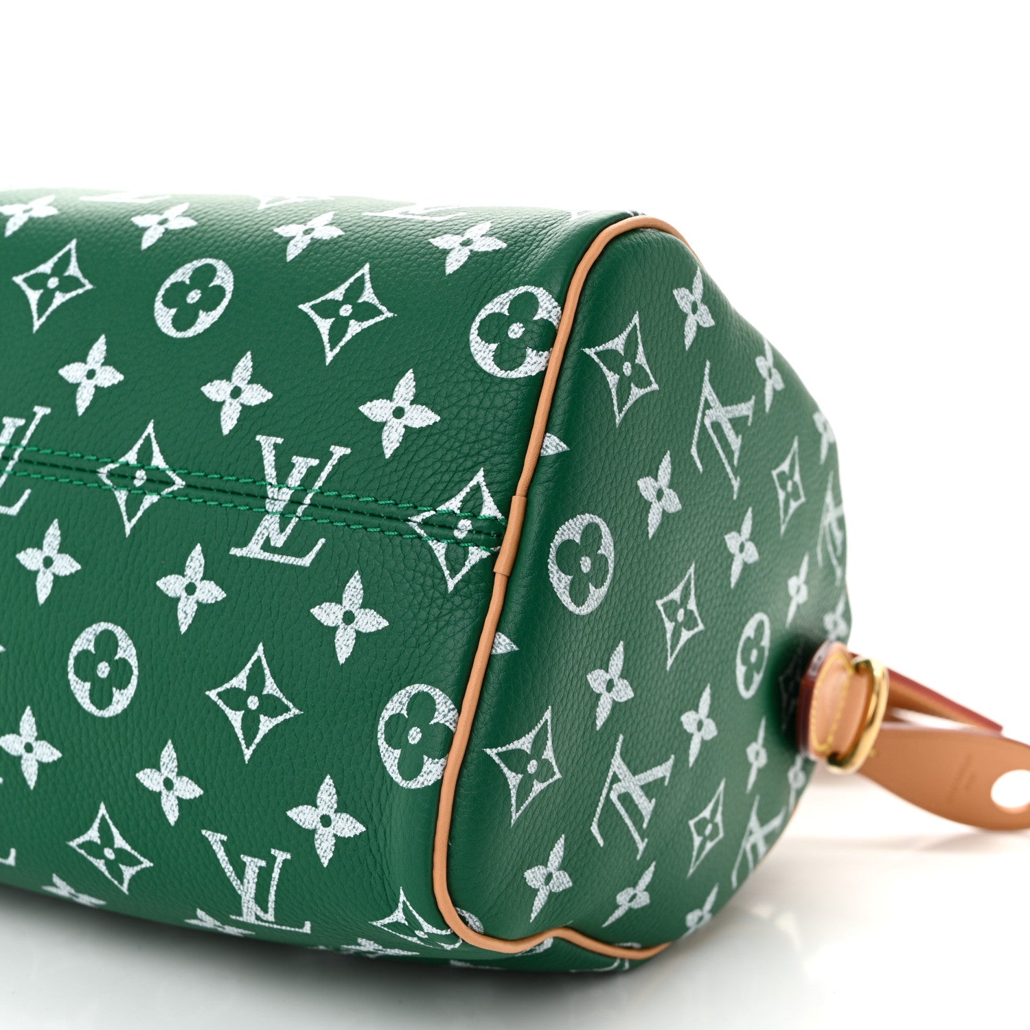 Louis Vuitton Calfskin Monogram Speedy P9 Bandouliere 25 Green 11 of 12