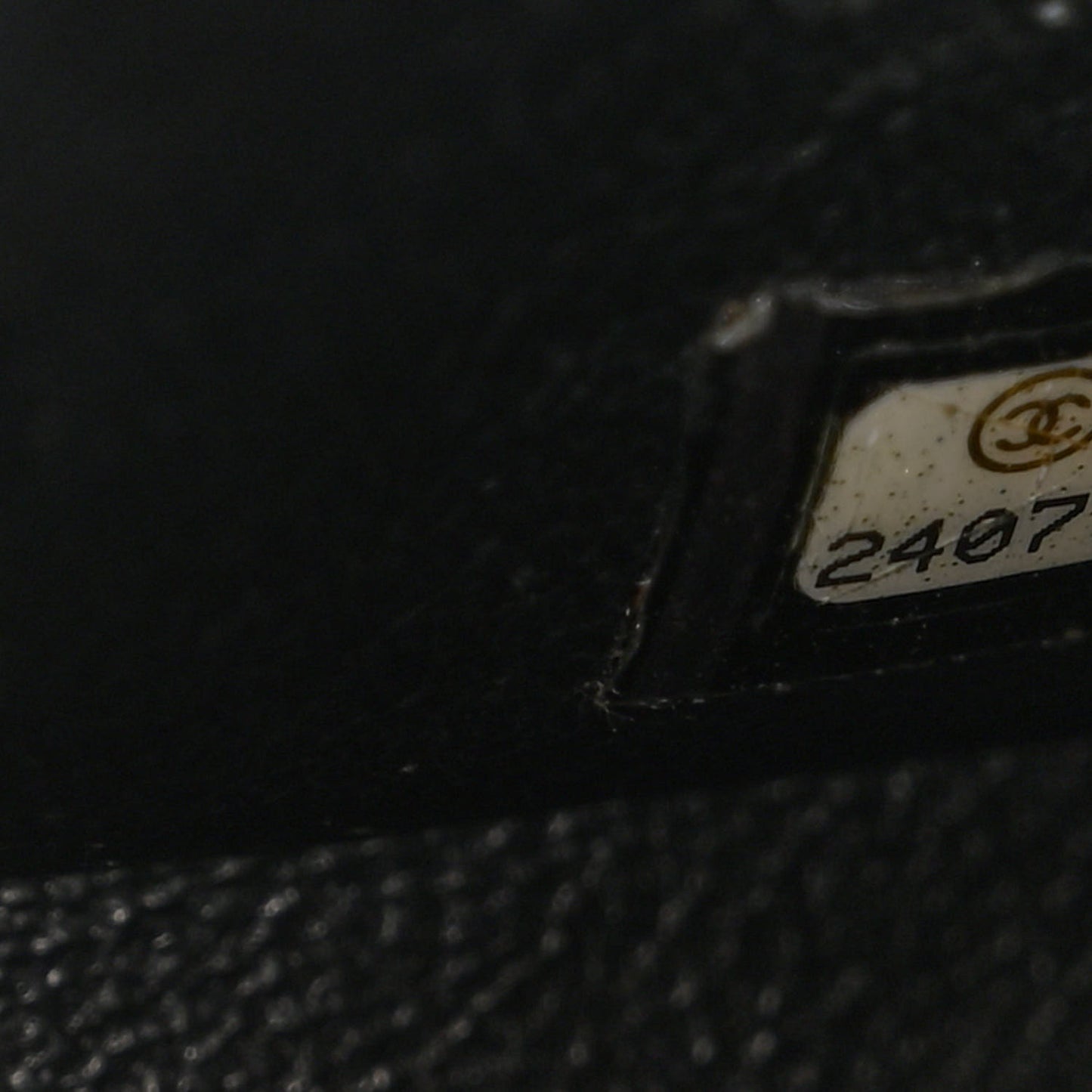 Lambskin Quilted Mini Square Flap Black