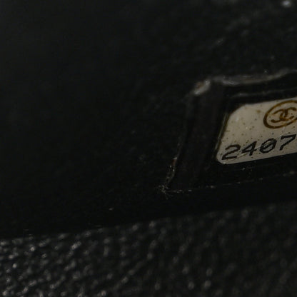 Chanel Lambskin Quilted Mini Square Flap Black 7 of 14
