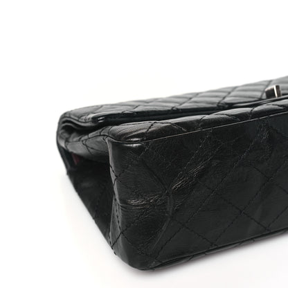 Chanel Aged Calfskin Quilted 2.55 Reissue 226 Flap Black 9 of 10