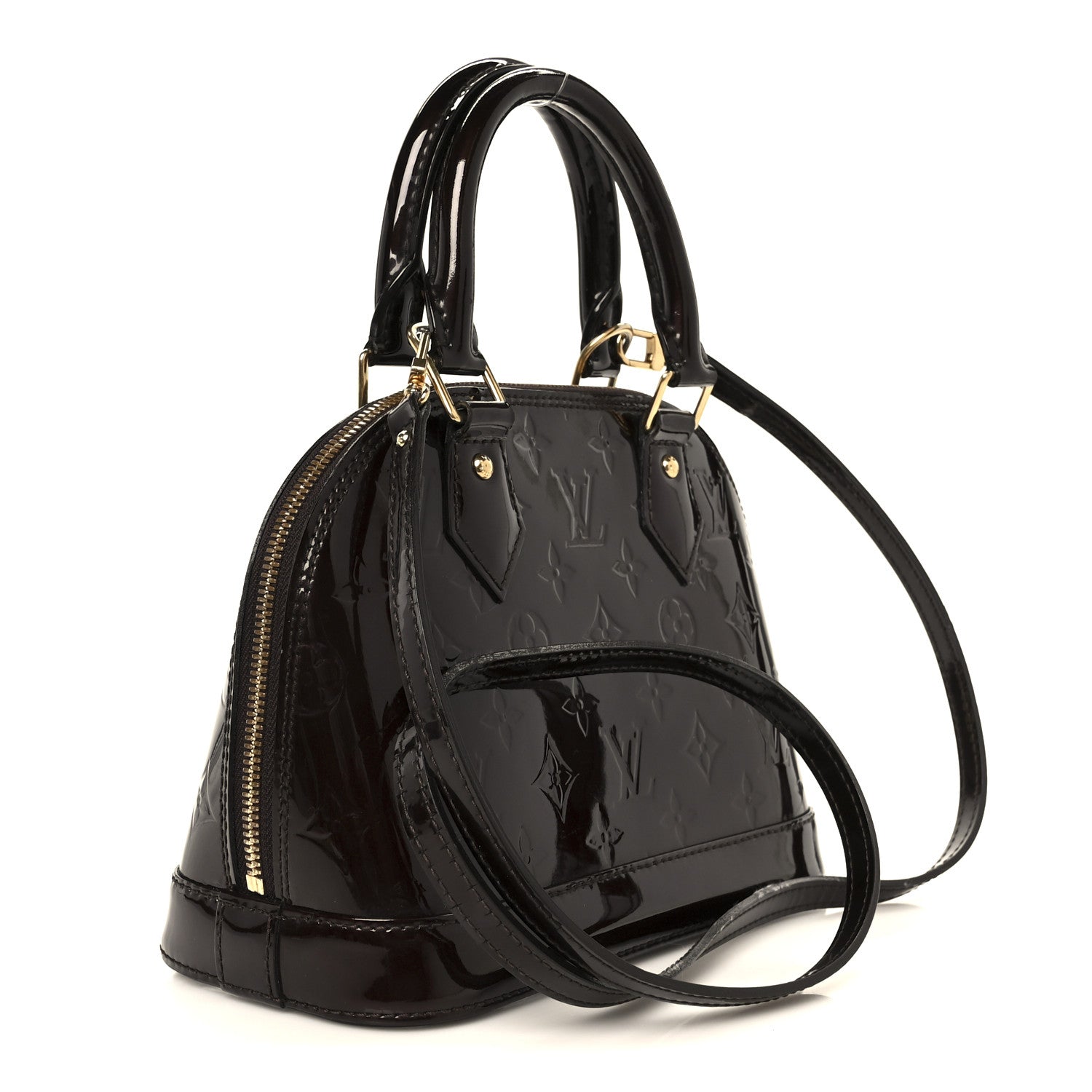 Louis Vuitton Vernis Alma BB Amarante 3 of 12