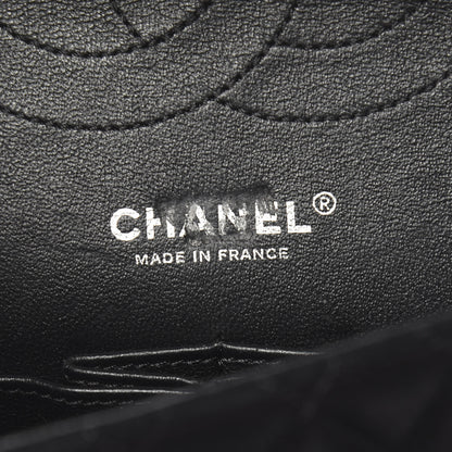 Chanel Suede Quilted 2.55 Reissue 225 Flap Black 7 of 13