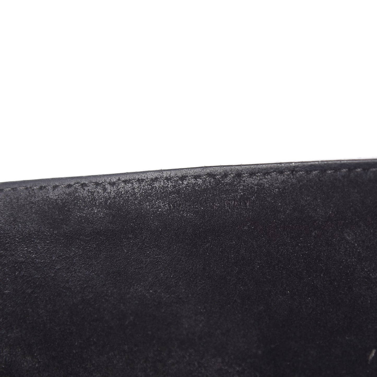 Pebbled Calfskin Small Courier Black