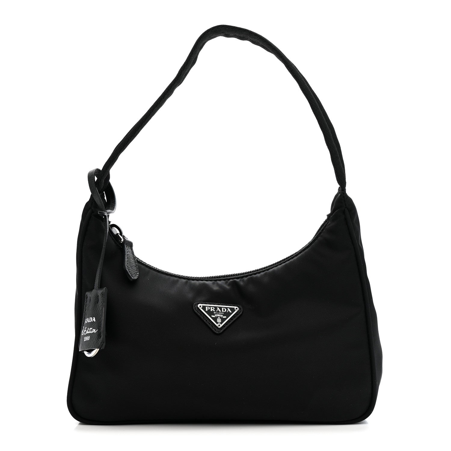 Prada Tessuto Nylon Mini Re-Edition 2000 Bag Black 1 of 10