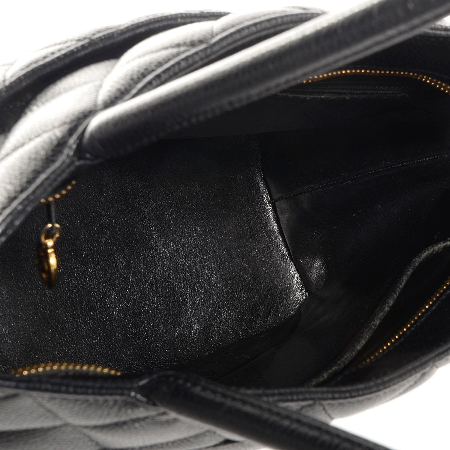 Chanel Caviar Medallion Tote Black 5 of 7