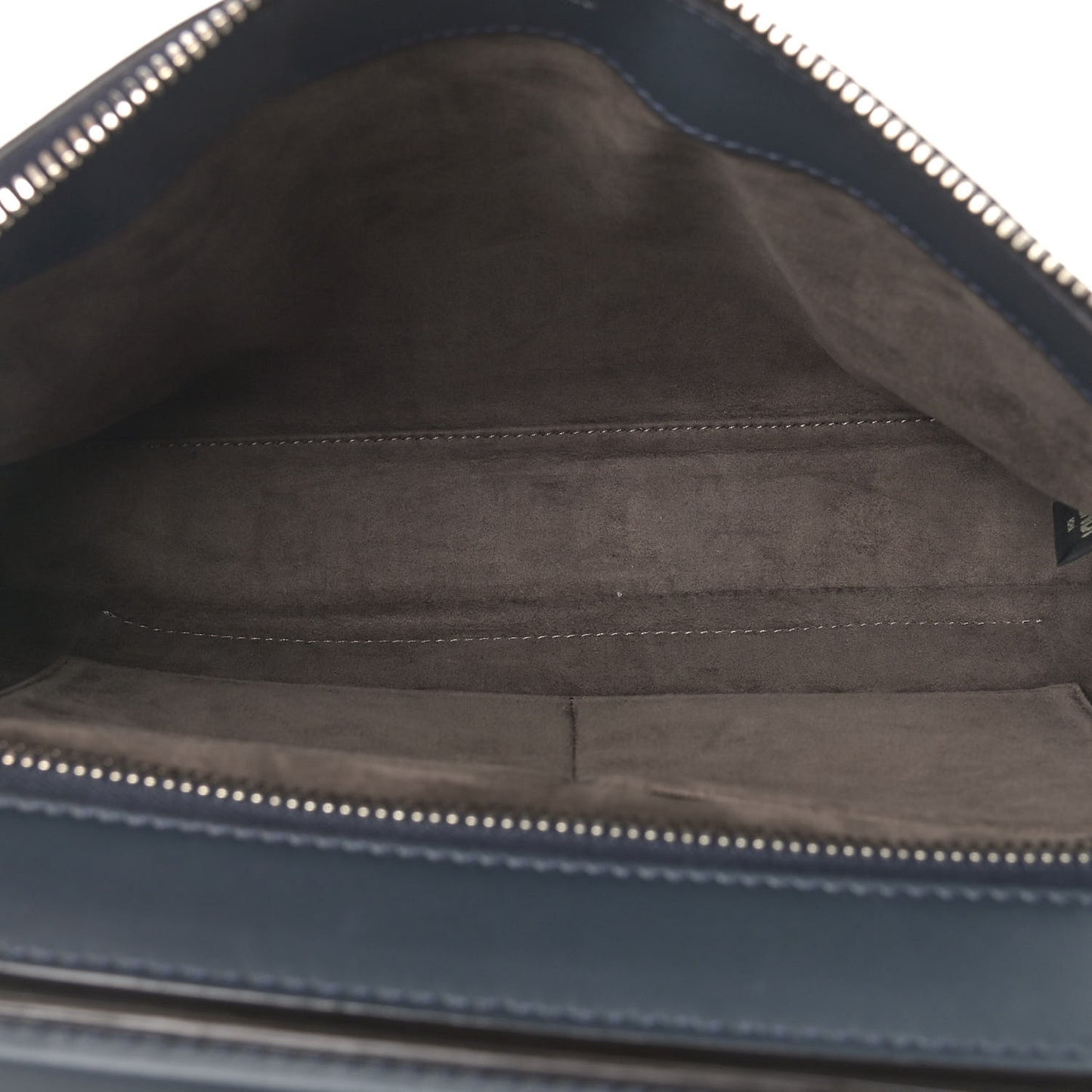 Vitello Baltico Dolce DotCom Satchel Navy Yellow