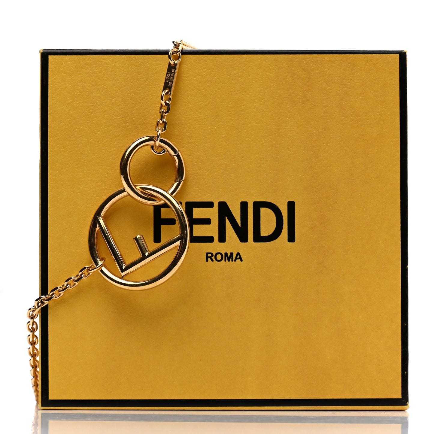 Metal F is Fendi Necklace Gold