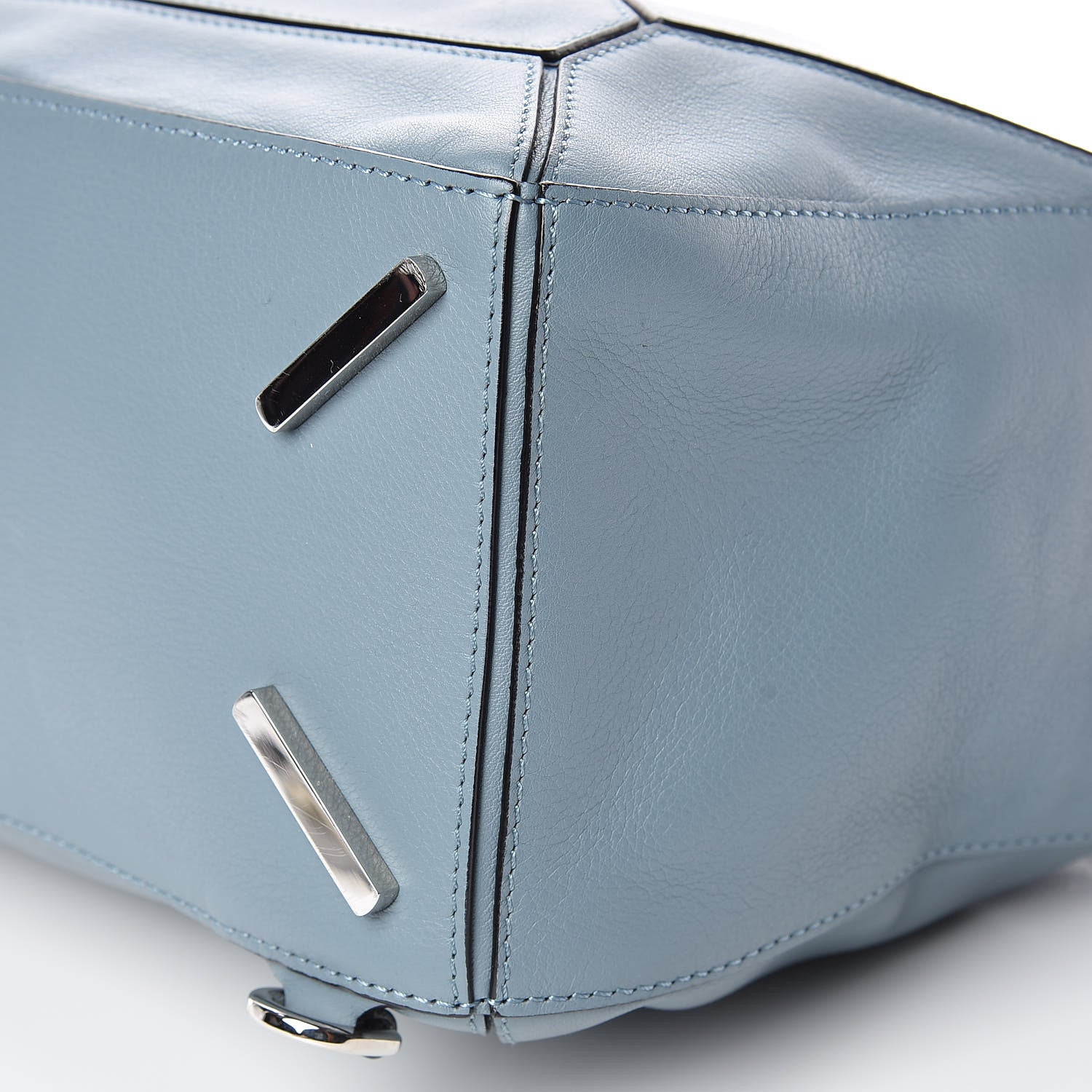 Loewe Calfskin Puzzle Bag Stone Blue 10 of 10