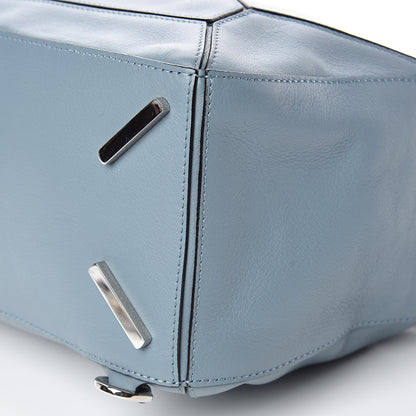 Loewe Calfskin Puzzle Bag Stone Blue 10 of 10