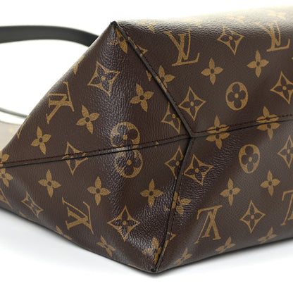 Louis Vuitton Monogram Flower Hobo Black 8 of 19