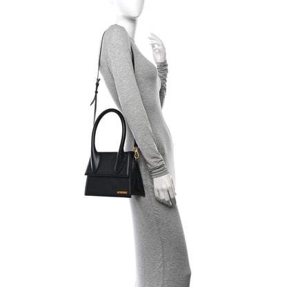 Jacquemus Smooth Calfskin Le Chiquito Moyen Black 2 of 13