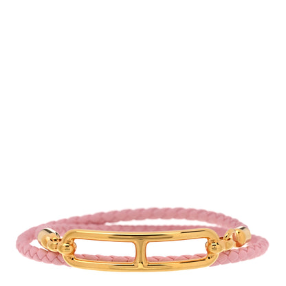 Hermes Swift Roulis Double Tour Bracelet Rose Sakura 1 of 4