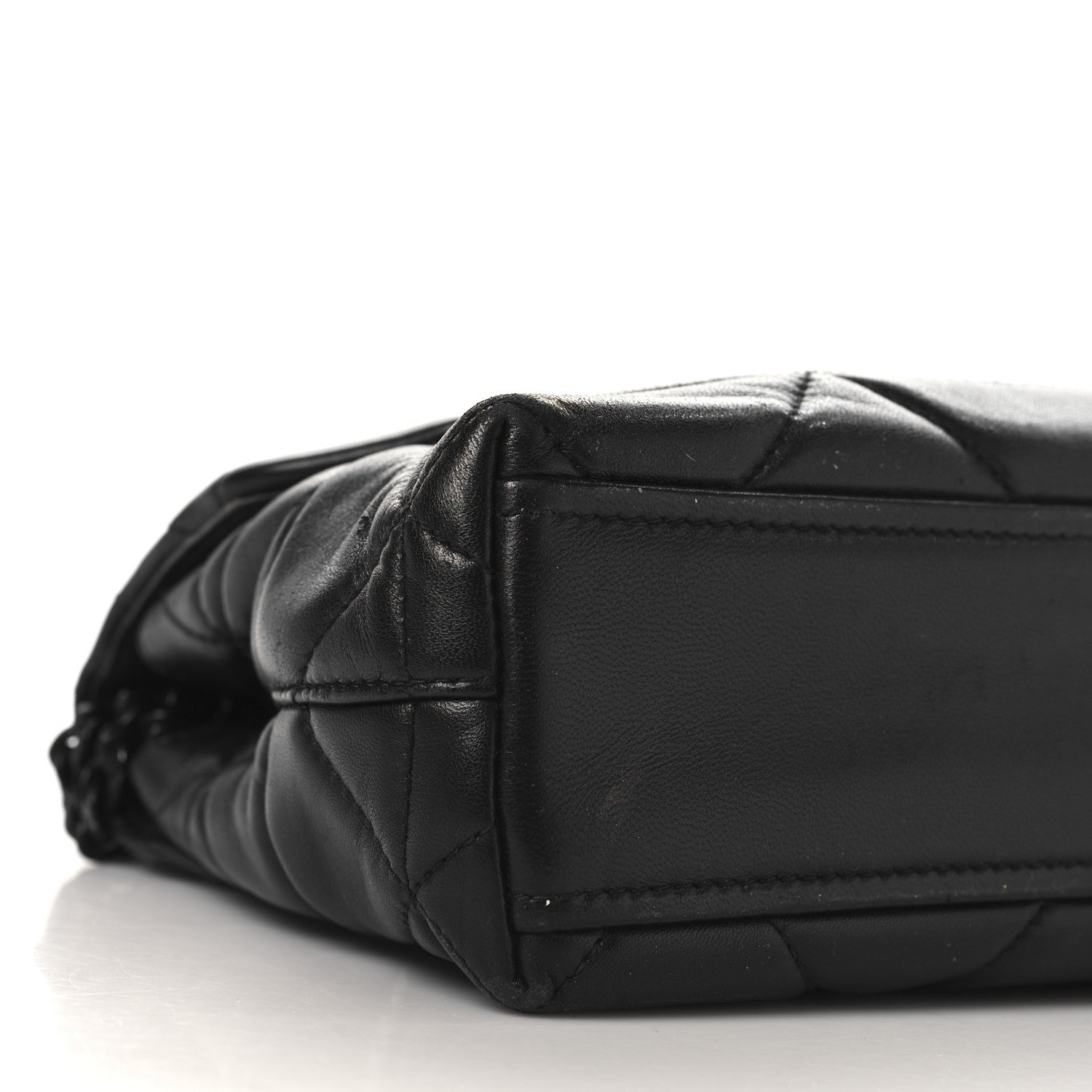 Prada Nappa Triangle Stitched Small Spectrum Bag Black 8 of 9