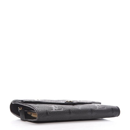 Louis Vuitton Empreinte Compact Curieuse Wallet Black 4 of 8