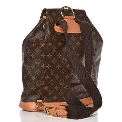 Louis Vuitton Monogram Montsouris GM Backpack 3 of 10