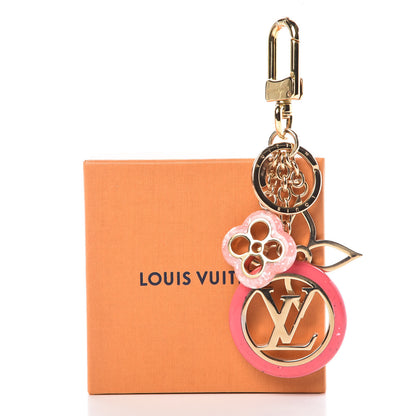 Louis Vuitton Colorline Bag Charm Key Holder Pink Glitter 3 of 3