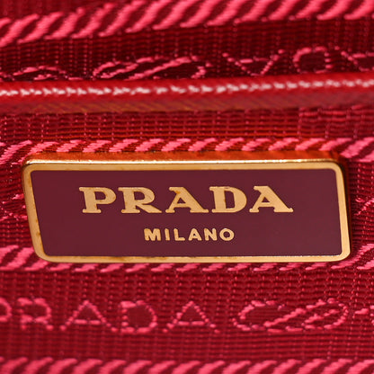 Prada Saffiano Lux Large Tote Fuoco 6 of 11