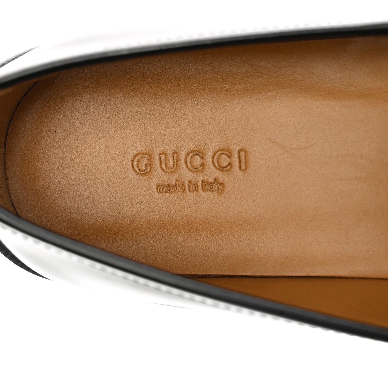 Gucci Cordovan Lux Womens Horsebit 45mm Platform Loafers 41 Black 7 of 9