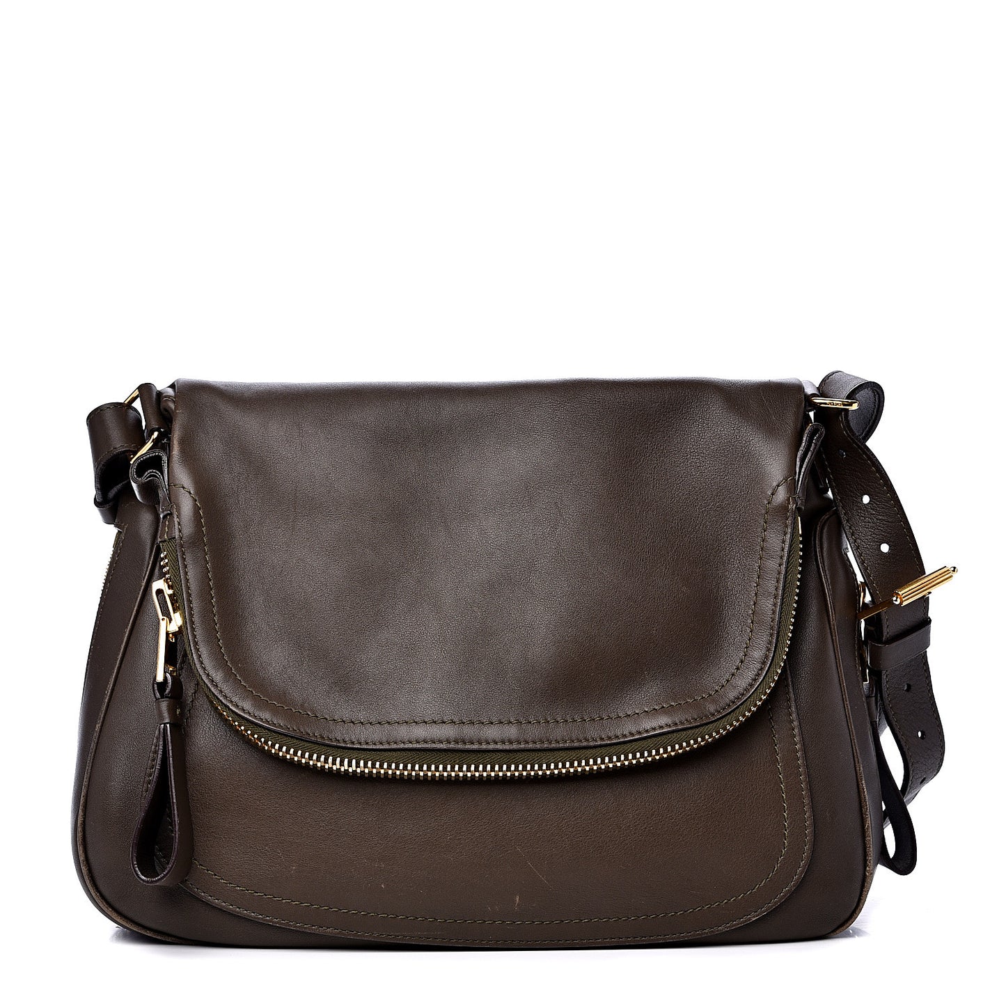Calfskin Large Jennifer Dark Brown