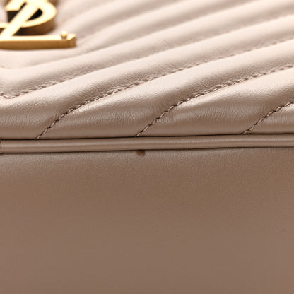 Saint Laurent Calfskin Matelasse Monogram Lou Camera Bag Taupe 11 of 13