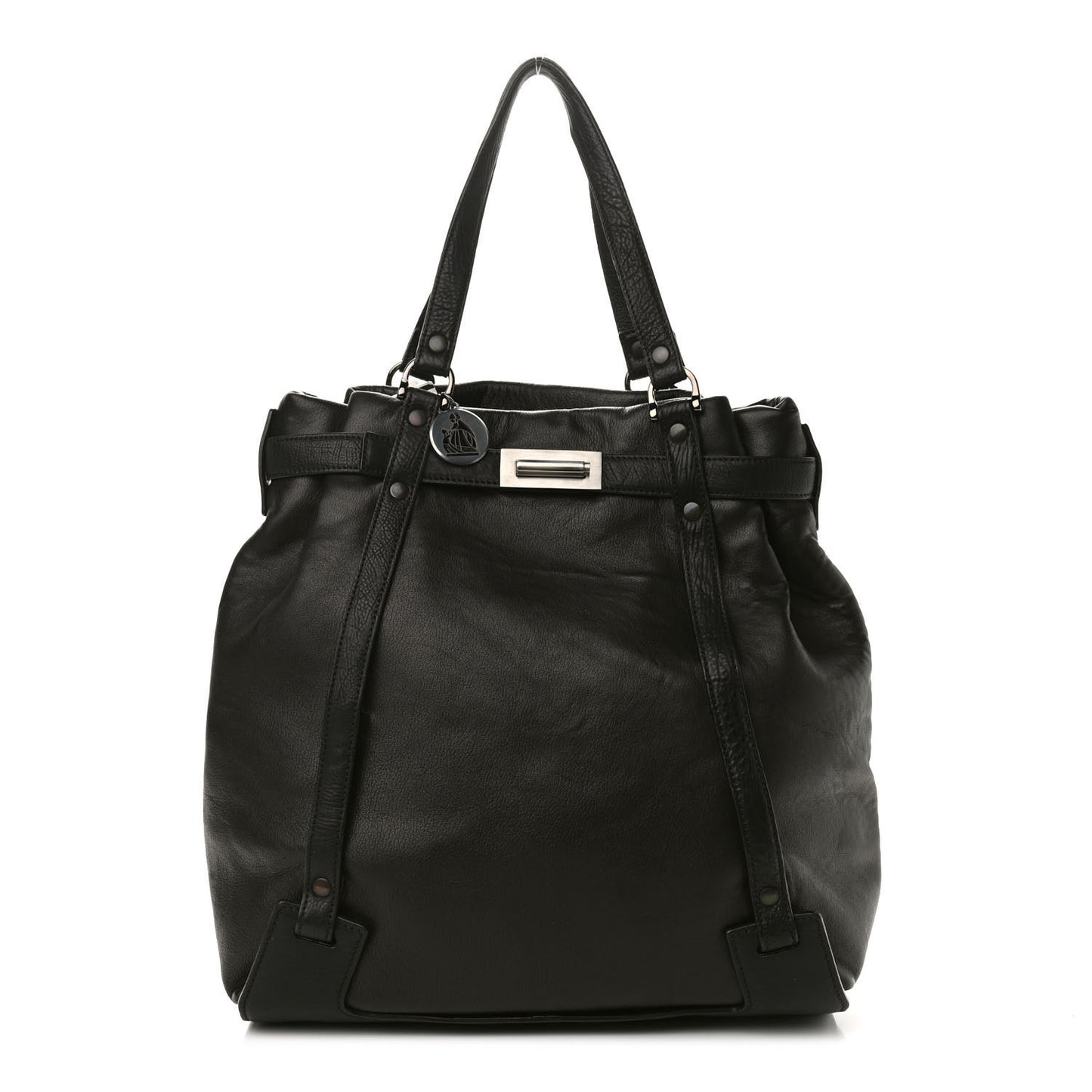 Calfskin Kansas Tote Black