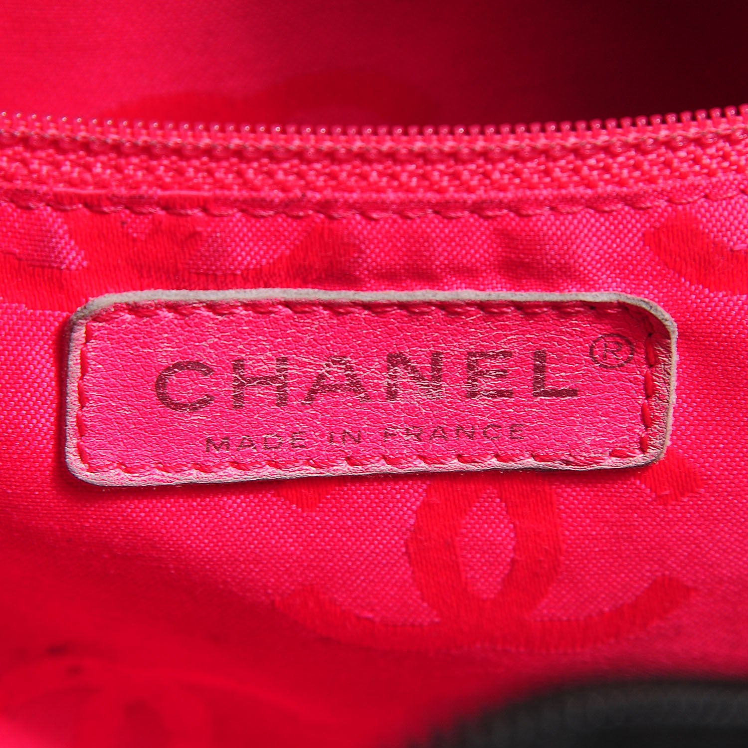 Chanel Calfskin Quilted Large Cambon Bowler Black White 6 of 8