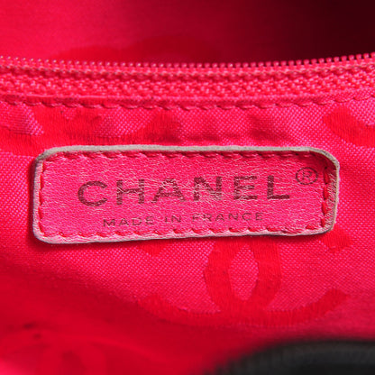 Chanel Calfskin Quilted Large Cambon Bowler Black White 6 of 8