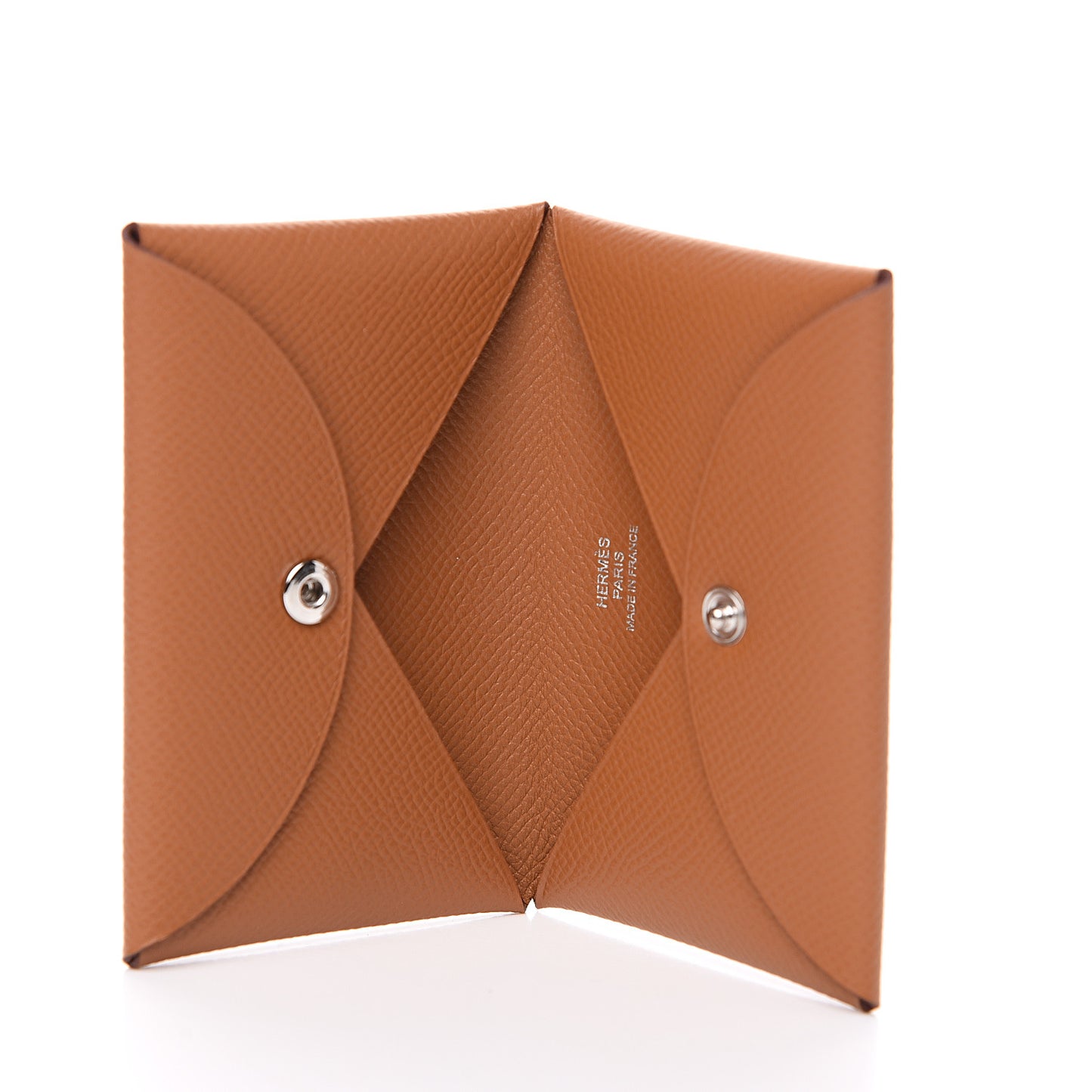 Epsom Calvi Card Case Gold