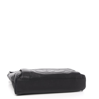 Chanel Caviar Large CC Tuck Tote Black 4 of 11