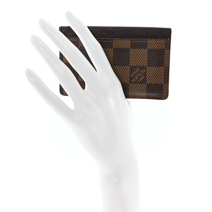 Louis Vuitton Damier Ebene Card Holder 2 of 10