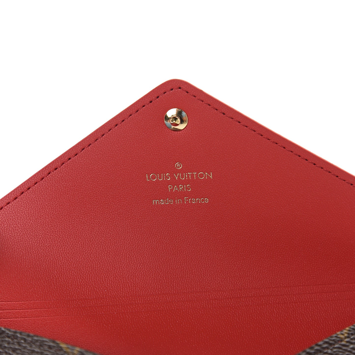 Monogram Medium Kirigami Pochette Insert Coquelicot