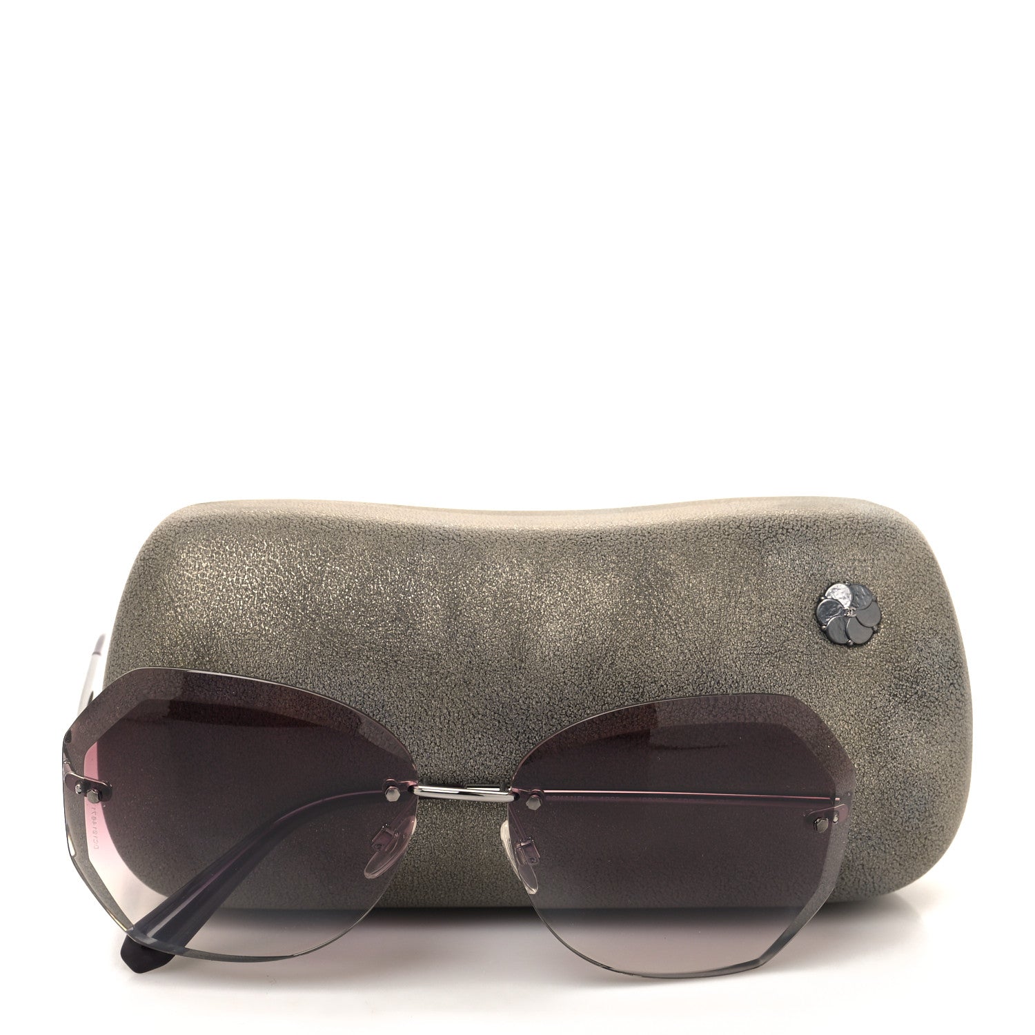 Chanel Metal Spring Round Sunglasses 4220 Pink 7 of 7