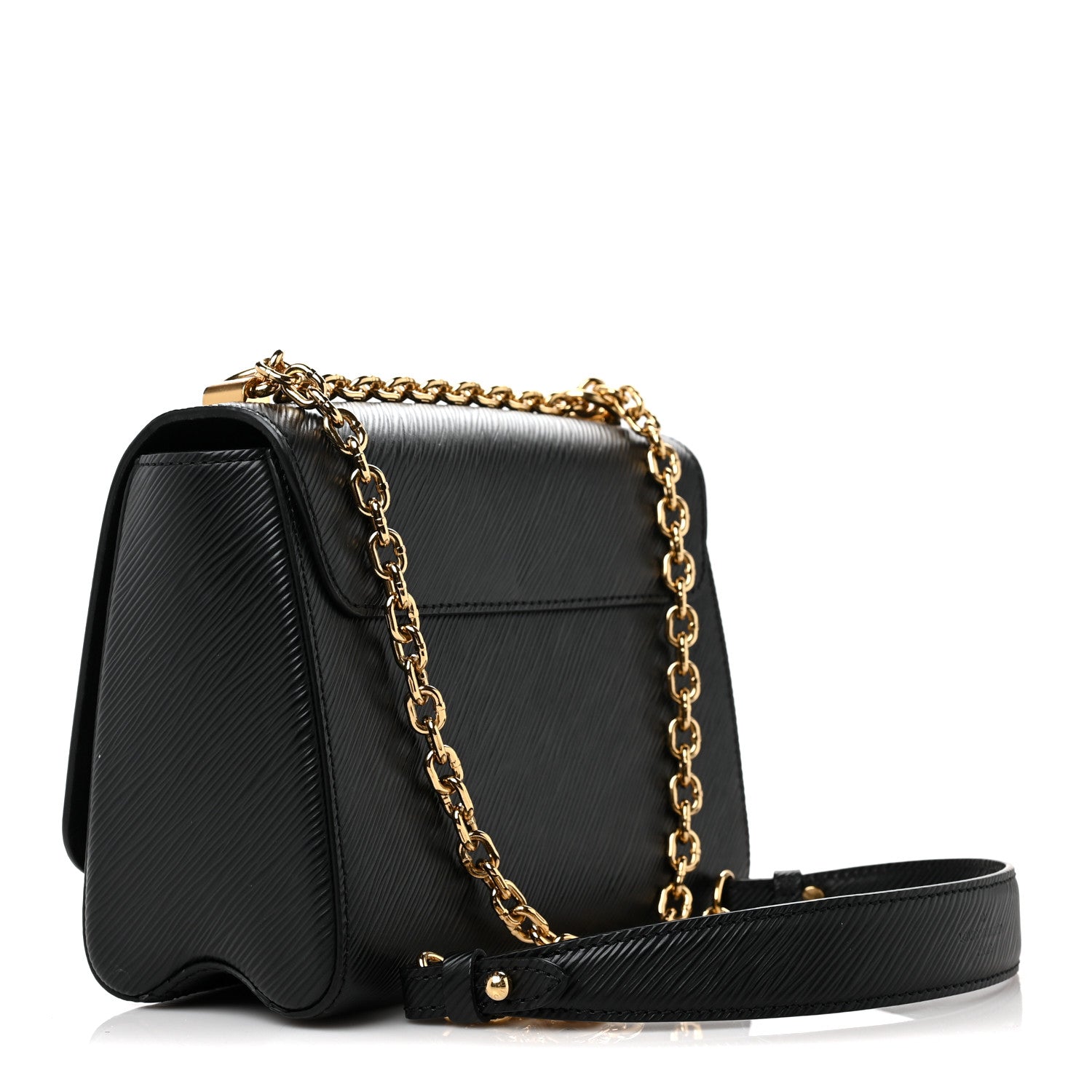 Louis Vuitton Epi Twist Shoulder Bag MM Black 3 of 12