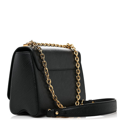 Louis Vuitton Epi Twist Shoulder Bag MM Black 3 of 12