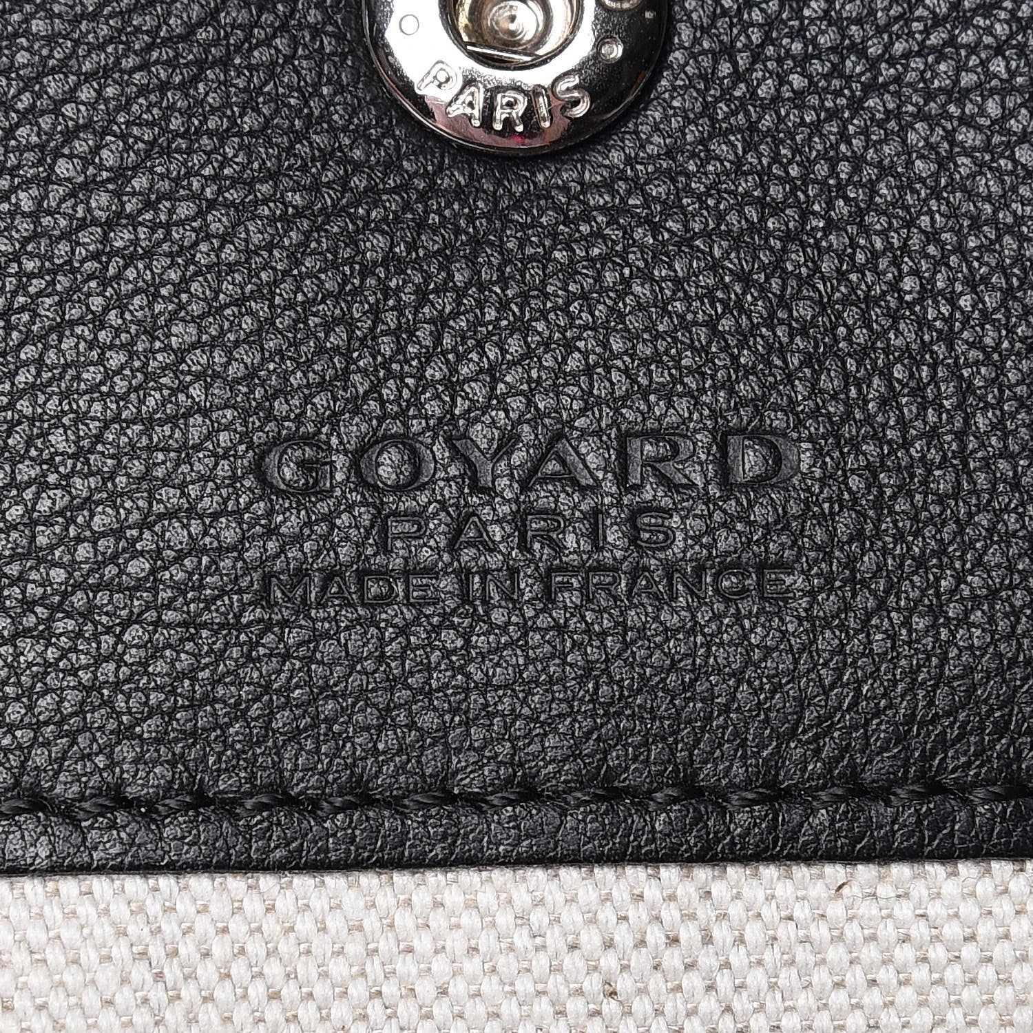 Goyard Goyardine Saint Louis PM Black 8 of 12