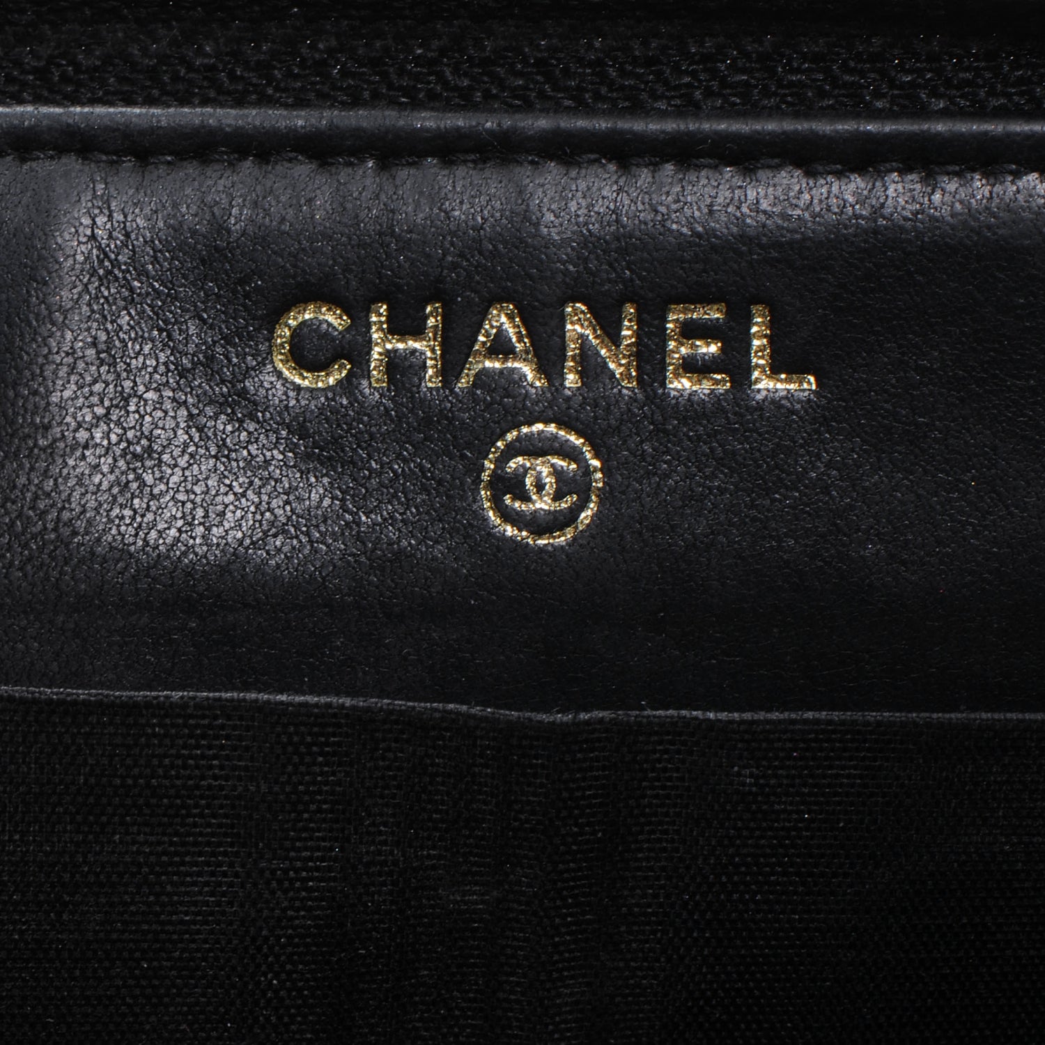 Chanel Caviar Zip Around Wallet Black 5 of 8