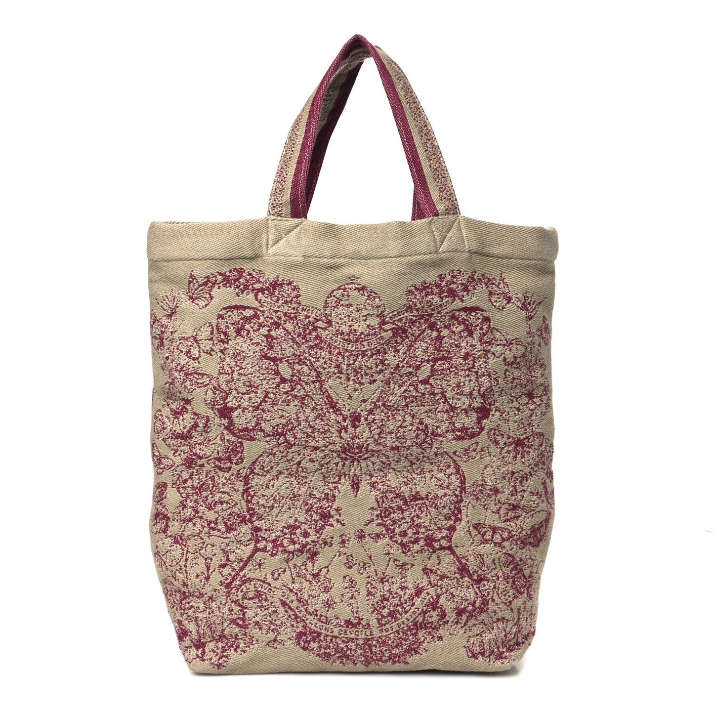 Canvas Print Cruise 2024 Mexico City Tote Ivory Burgundy