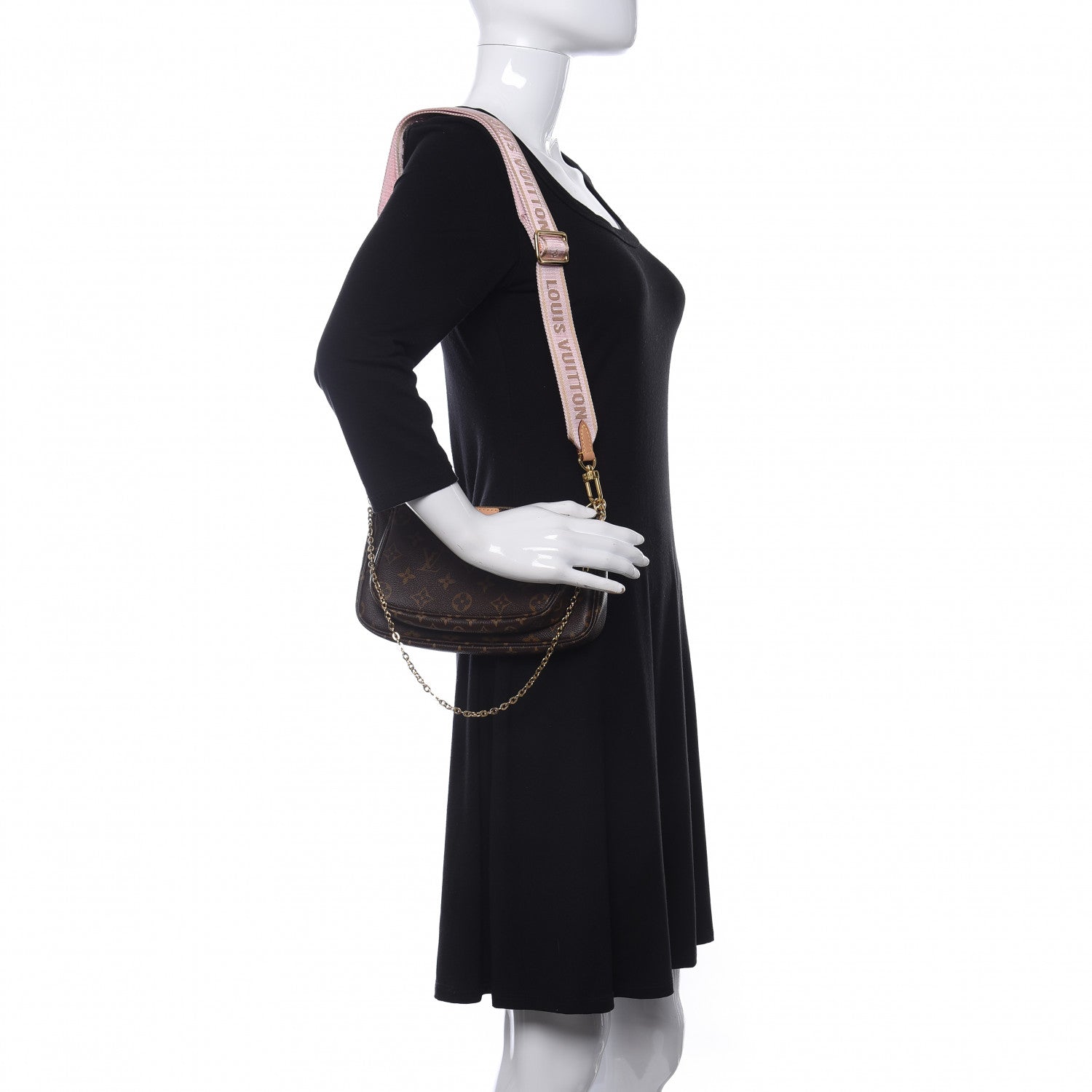 Louis Vuitton Monogram Multi Pochette Accessories Rose Clair 2 of 11