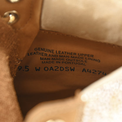 Jimmy Choo X TIMBERLAND Nubuck Swarovski Crystal Womens Ankle Boots 39.5 Wheat 8 of 9