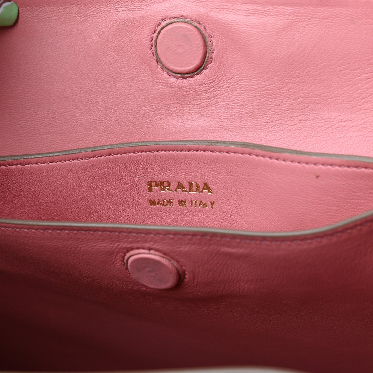 Saffiano Cuir Medium Double Bag Cammeo Rosa