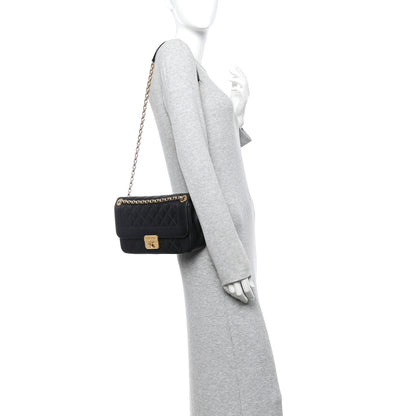 Chanel Lambskin Quilted Large Chic With Me Flap Black 2 of 14