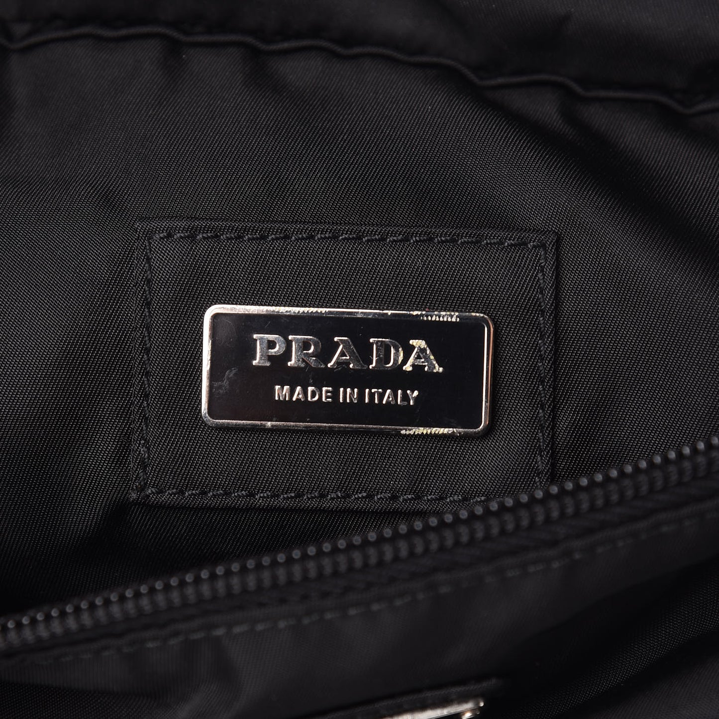 Tessuto Nylon Montagna Belt Bag Black