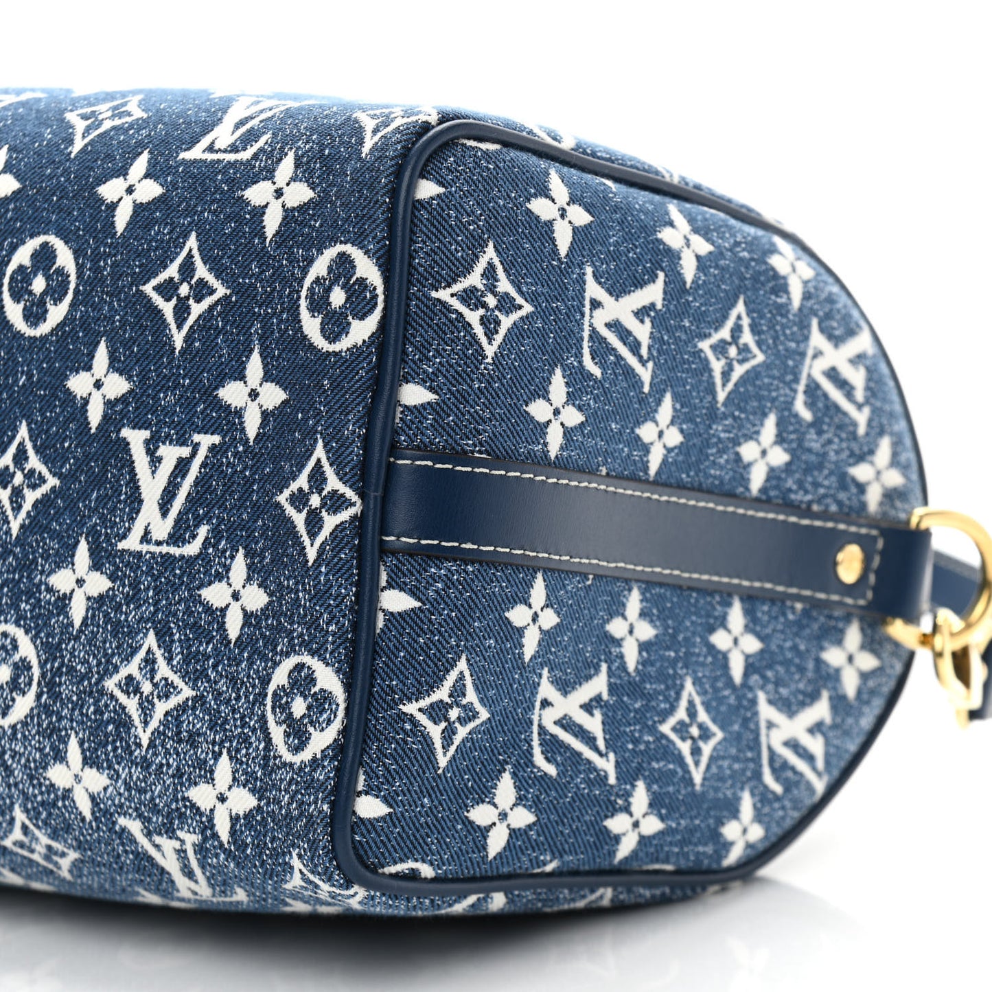 Monogram Jacquard Denim Speedy Bandouliere 25 Bleu