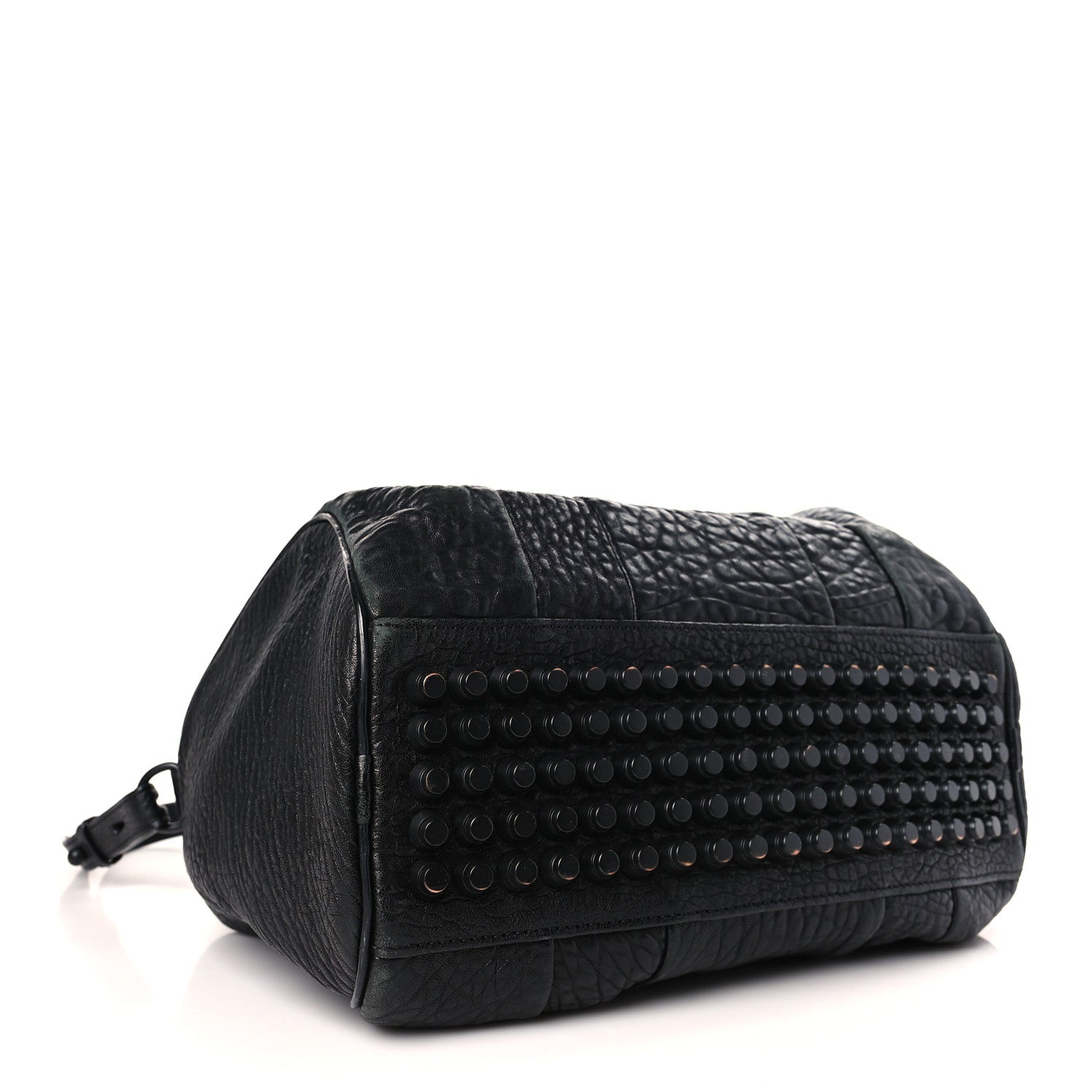 Alexander Wang Pebbled Lambskin Rockie Black Matte Black Hardware 4 of 9
