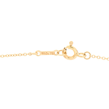 Tiffany 18K Yellow Gold Paloma Picasso Zellige Medallion Pendant Necklace 4 of 4